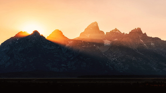 Grand Teton Sunset