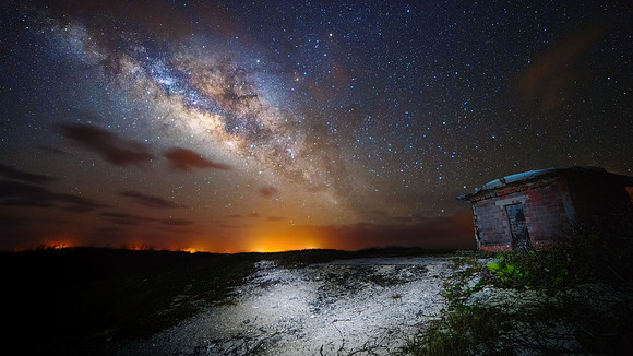 Milky Way over North Point