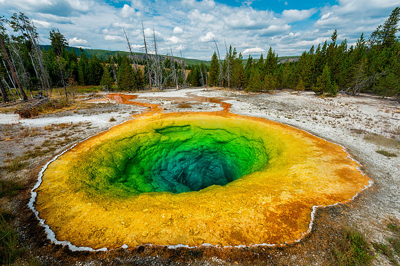 Morning Glory Yellowstone